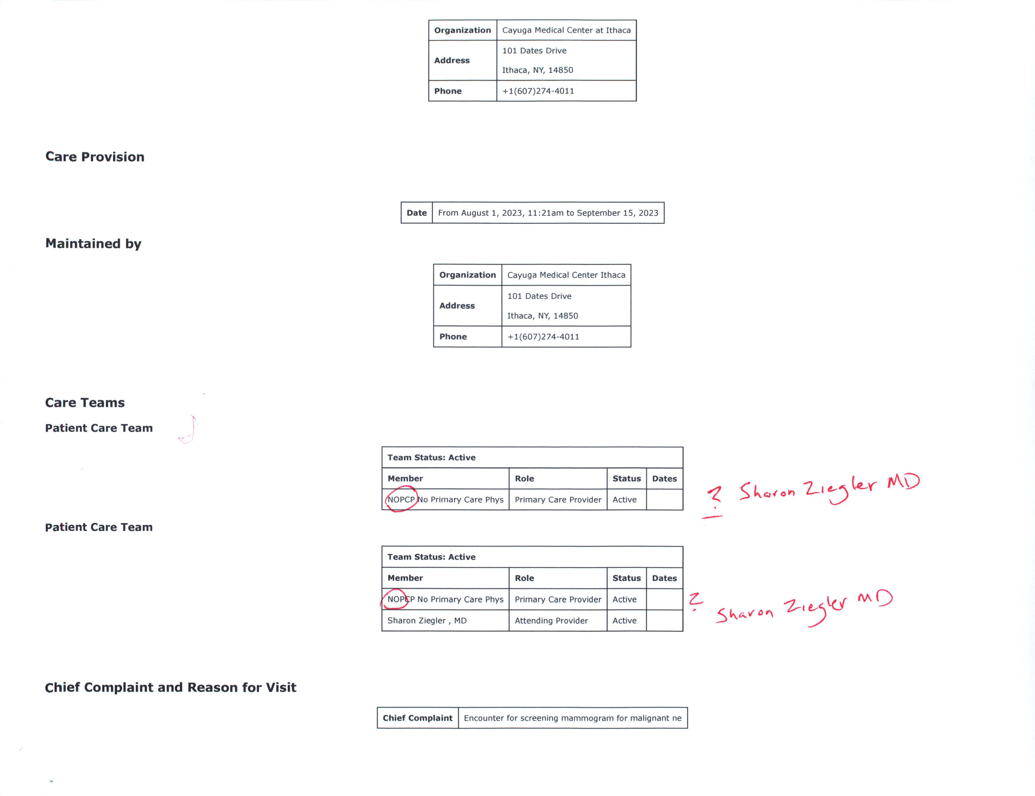 ./2023-09-15 - BONZEANNETTE BLAYK - MyCayugaHealth Patient Portal - p 02.png
